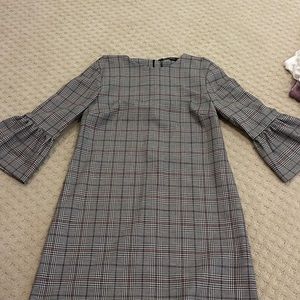 Zara plaid dress